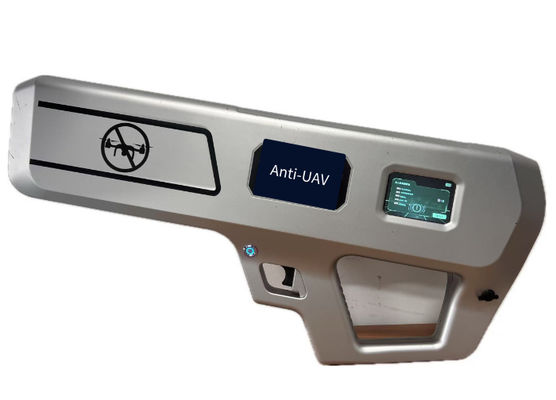 Highly Integrated Drone Signal Jammer Gun 1-2km Range 300MHz-6GHz Drone Gun Jammer