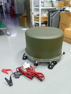 Reliable 8-channel fiberglass housing with large protective shield