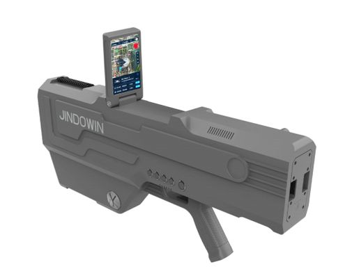 Handheld Drone Jammer with ≥40dBm Output Power ≥95W Total RF Power and 0°–60° Interference Angle